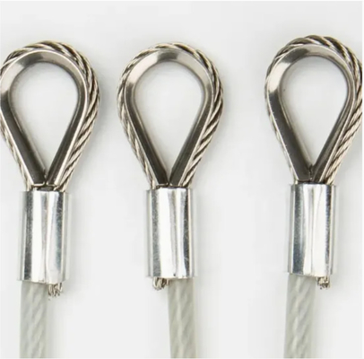 3" Heavy Duty Wire Rope Sling with Thimble – Enhanced Durability & Protection