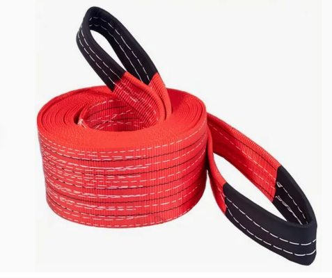 EN 1492-2 인증 10톤 폴리에스터 평면 눈 & 눈 랩링 스링